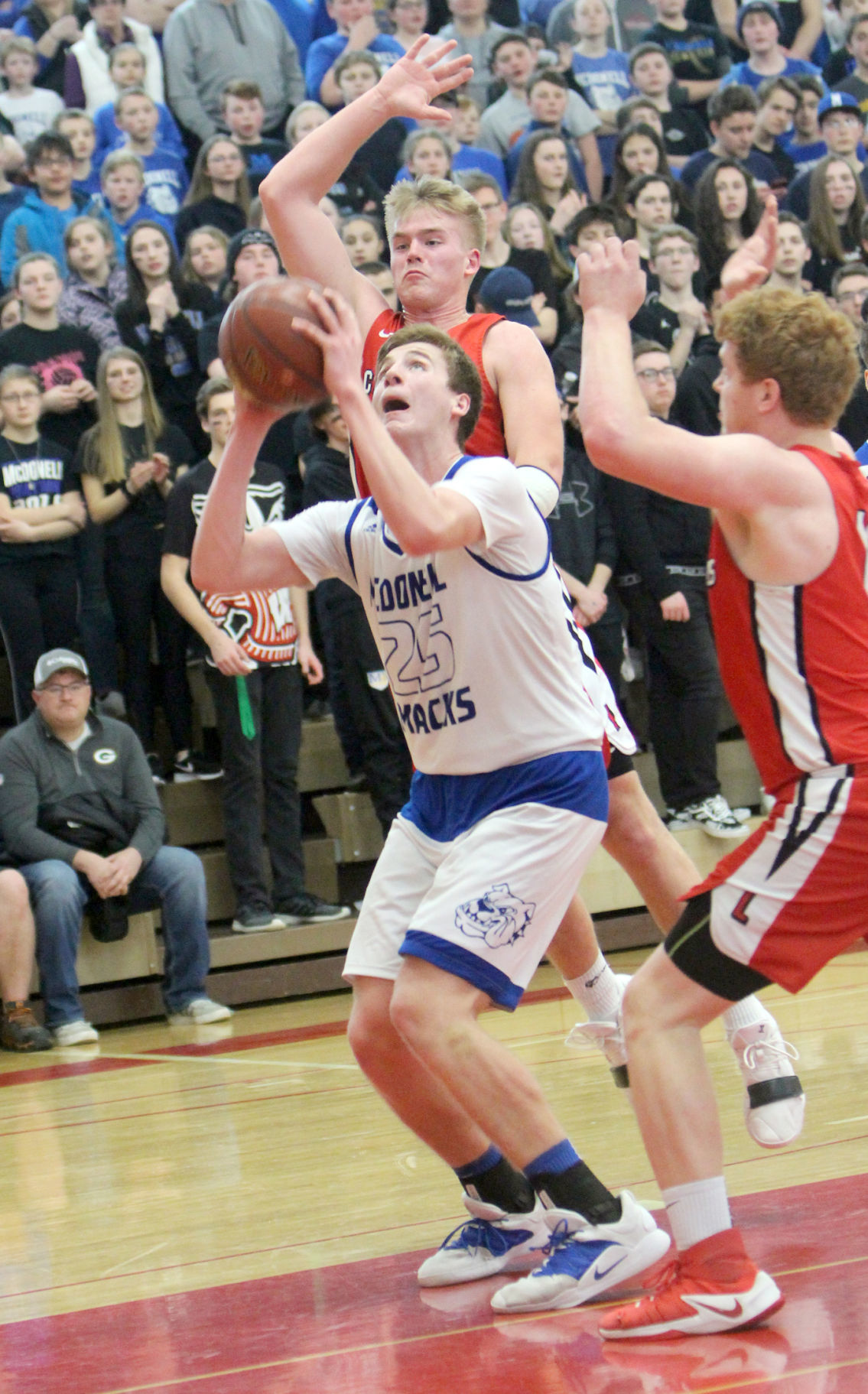 McDonell boys basketball vs Luck at Chi-Hi 3-9-19